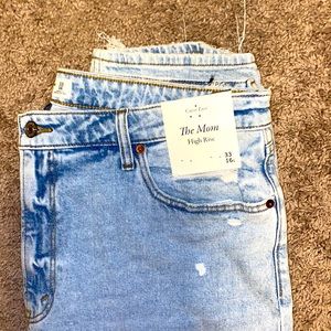 IN TREND Abercrombie high rise mom jeans Size 16